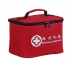 Fashion red square medical device bag