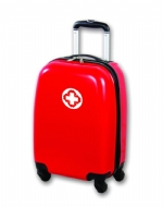 Best selling goos quality red medical bag trolley bag