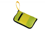 Foldable travel bag yellow and black foldable tote bag