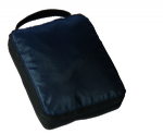 New black foldable nylon bag adjustable travel bag