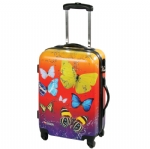 New butterfly printing travel case from china