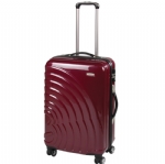 Sectorial stripes red wine trolley luggage bag pictures