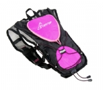 Fashion pink hiking bags 600d travel bags