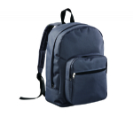 Adjustable padded shoulder strap grey school bags