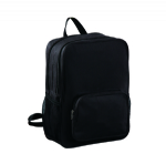 High grade 600d black soft school bags rucksack