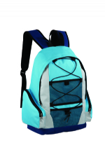 Fashion blue 600d soft backpack rucksack bags from china