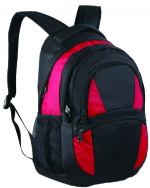 Mini black soft backpack adjustable strap rucksack bag