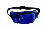 Outdoor sport bag adjustable deep blue sport waist bag