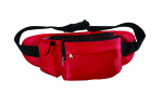 Made of 600d red waist waist bag sport waist bag