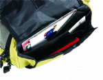 Zippered main compartment red running waist bag online