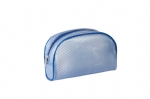 Made with microfiber blue cosmetic bags from china