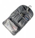 Buckle closure light grey cosmetic bags from Evertop