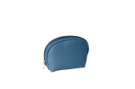 Best selling light blue cosmetic bag with microfiber