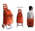 Fashion orange trolley shopping bag,promotional trolley shopping bag