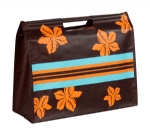 Unique style design brown woven eco-friendly materials bags