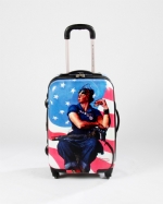 Creative custom design tracel trolley sky travel luggage bag