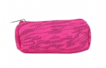 CHeap custom design high grade pink zipper pen bag